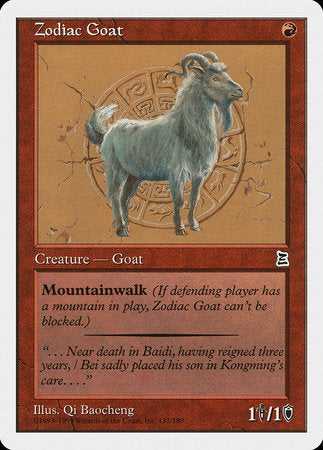 Zodiac Goat [Portal Three Kingdoms] | Amazing Games TCG