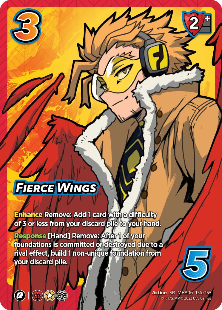 Fierce Wings [Jet Burn] | Amazing Games TCG