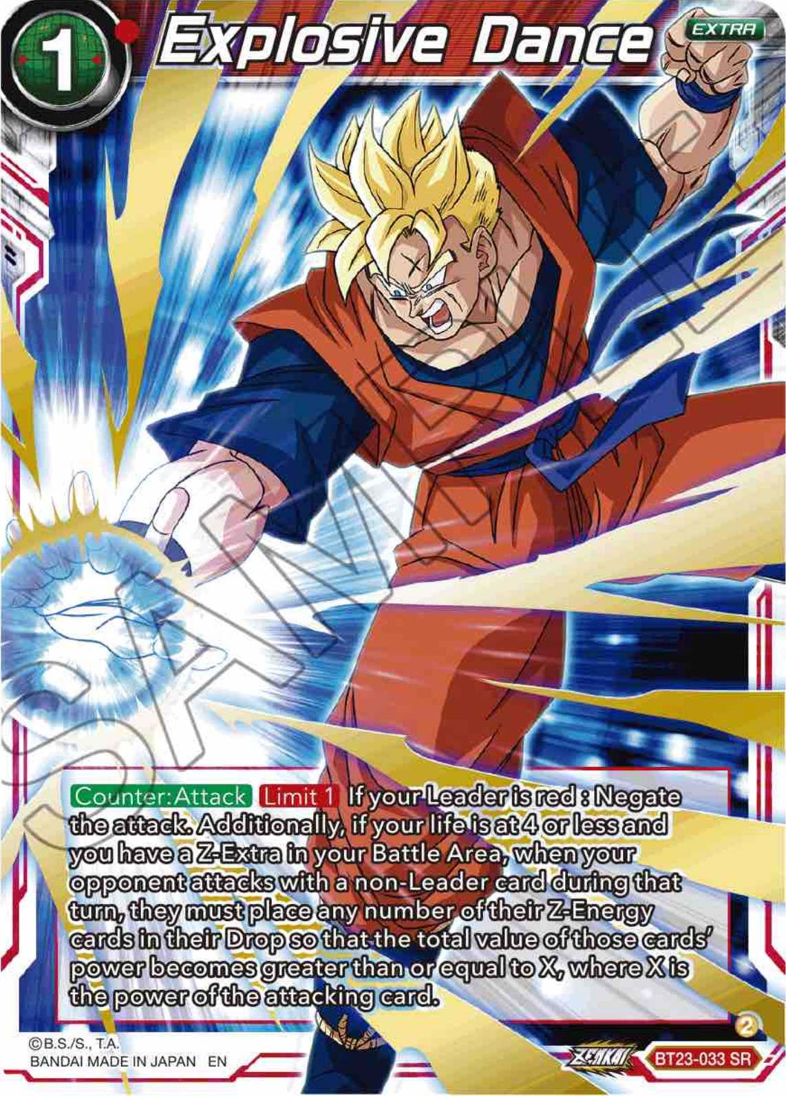 Explosive Dance (BT23-033) [Perfect Combination] | Amazing Games TCG