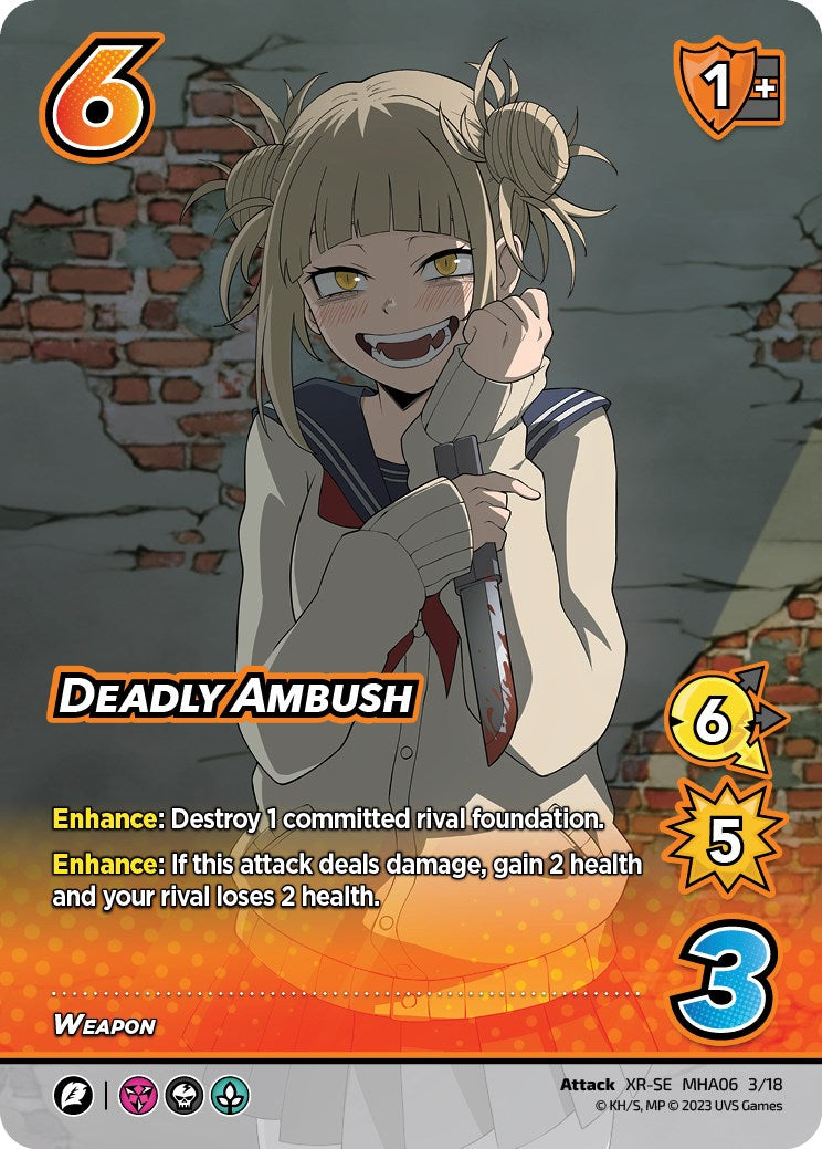 Deadly Ambush (XR) [Jet Burn] | Amazing Games TCG