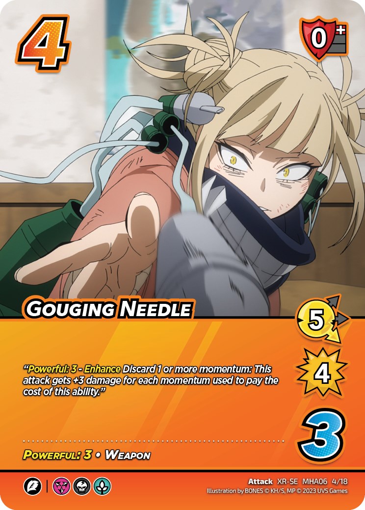 Gouging Needle (XR) [Jet Burn] | Amazing Games TCG