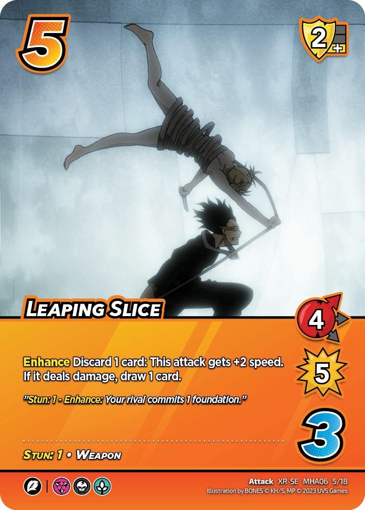 Leaping Slice (XR) [Jet Burn] | Amazing Games TCG