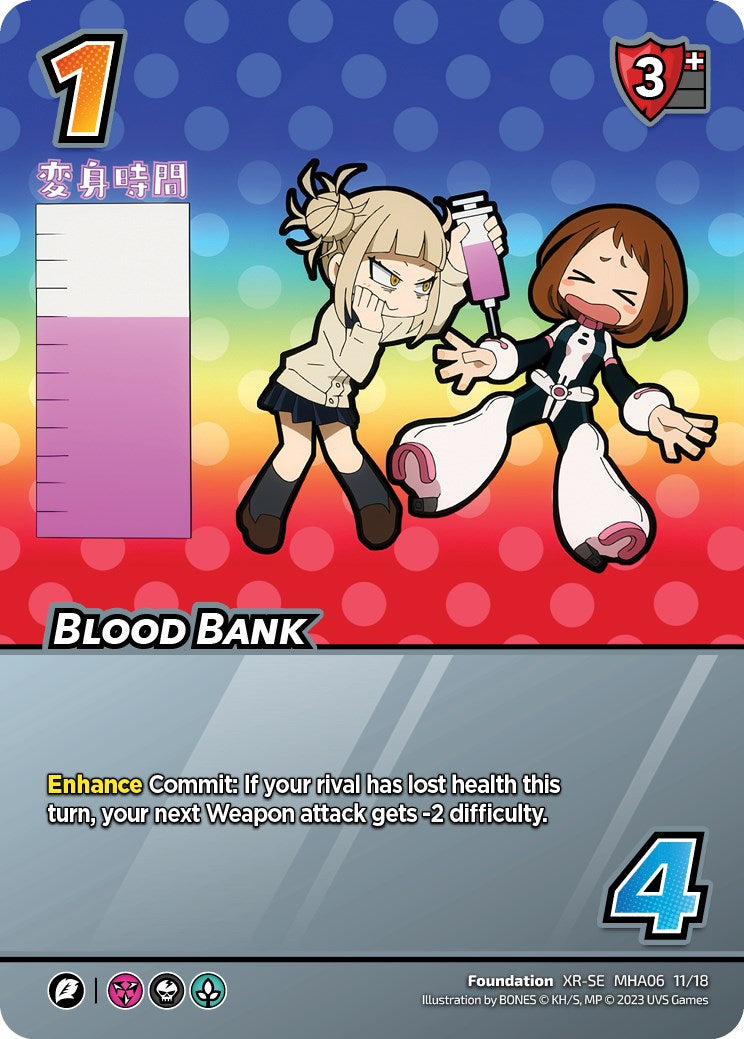 Blood Bank (XR) [Jet Burn] | Amazing Games TCG