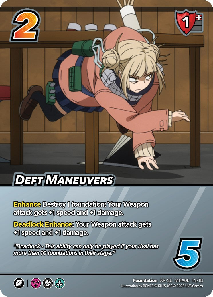 Deft Maneuvers (XR) [Jet Burn] | Amazing Games TCG