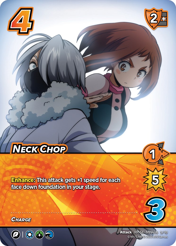 Neck Chop (XR) [Jet Burn] | Amazing Games TCG