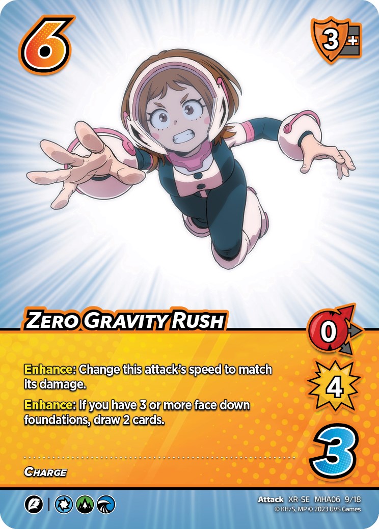 Zero Gravity Rush (XR) [Jet Burn] | Amazing Games TCG