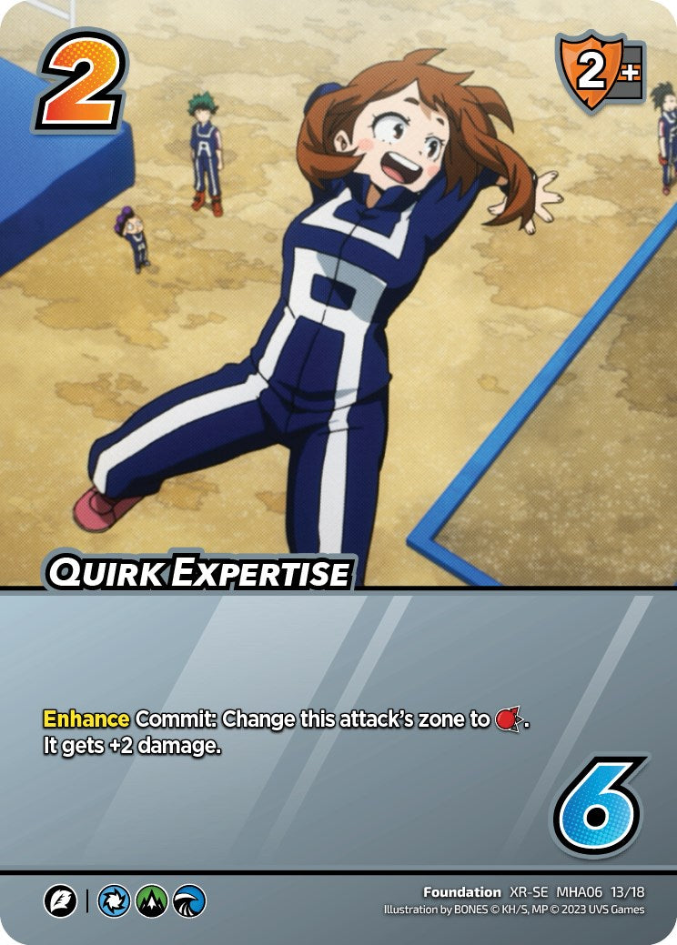 Quirk Expertise (XR) [Jet Burn] | Amazing Games TCG