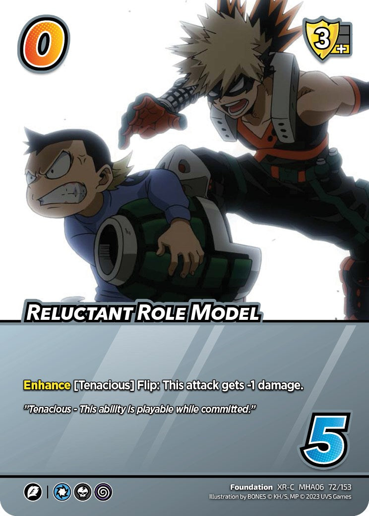 Reluctant Role Model (XR) [Jet Burn] | Amazing Games TCG