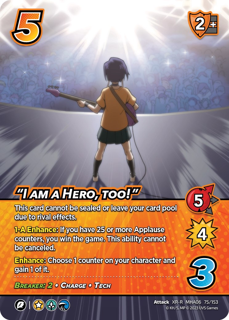 "I am a Hero, too!" (XR) [Jet Burn] | Amazing Games TCG