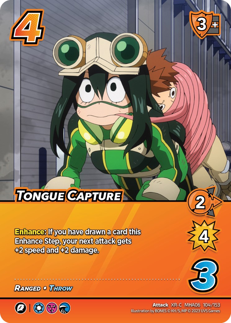 Tongue Capture (XR) [Jet Burn] | Amazing Games TCG