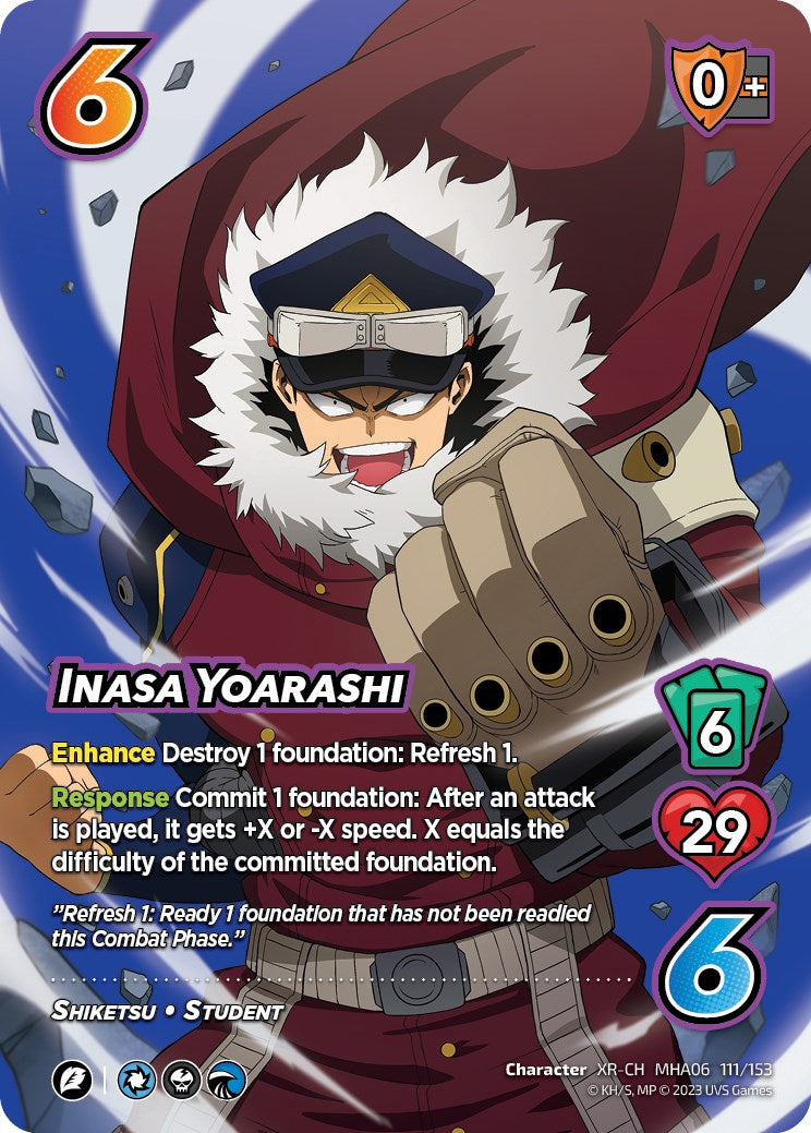 Inasa Yoarashi (XR) [Jet Burn] | Amazing Games TCG