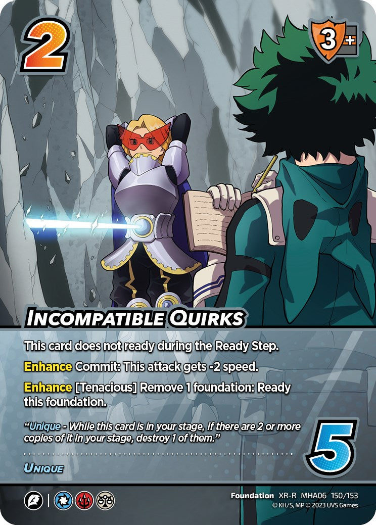 Incompatible Quirks (XR) [Jet Burn] | Amazing Games TCG