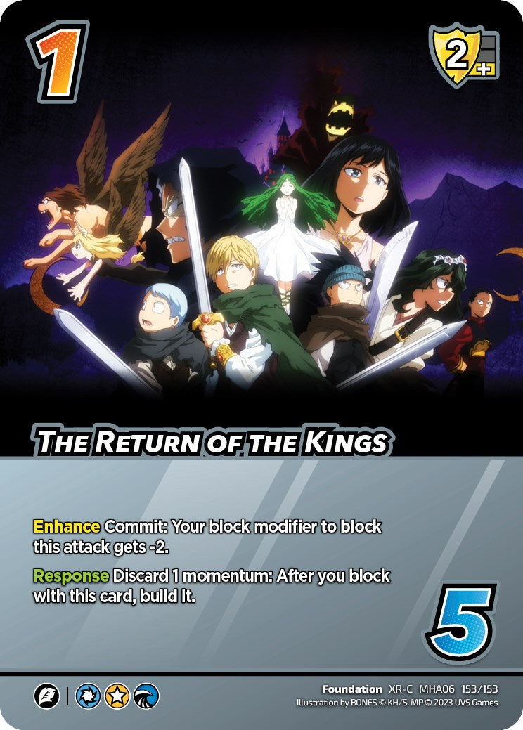 The Return of the Kings (XR) [Jet Burn] | Amazing Games TCG