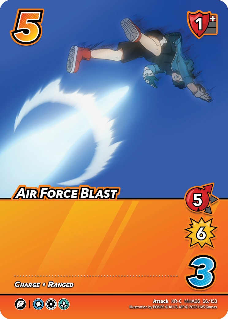 Air Force Blast (XR) [Jet Burn] | Amazing Games TCG