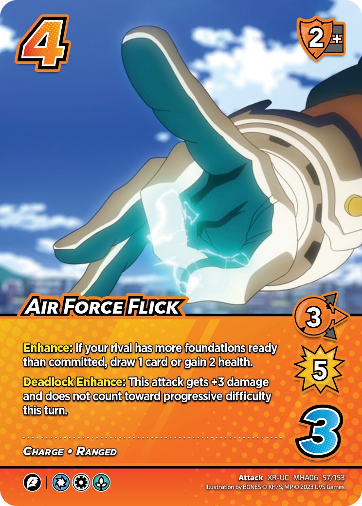 Air Force Flick (XR) [Jet Burn] | Amazing Games TCG