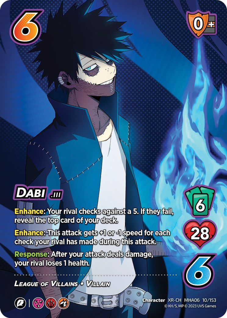 Dabi (XR) [Jet Burn] | Amazing Games TCG