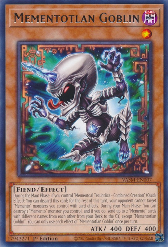 Mementotlan Goblin [VASM-EN007] Rare | Amazing Games TCG