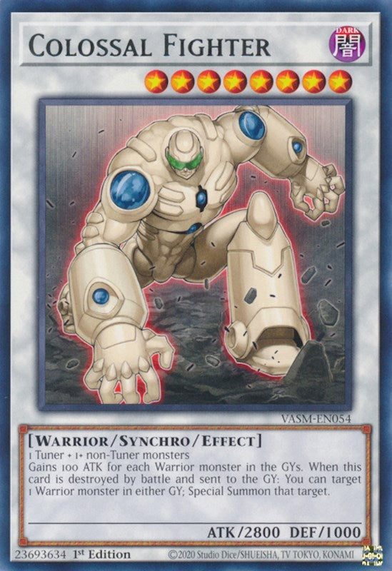 Colossal Fighter [VASM-EN054] Rare | Amazing Games TCG