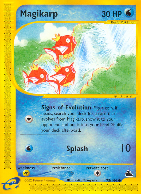 Magikarp (75/144) [Skyridge] | Amazing Games TCG