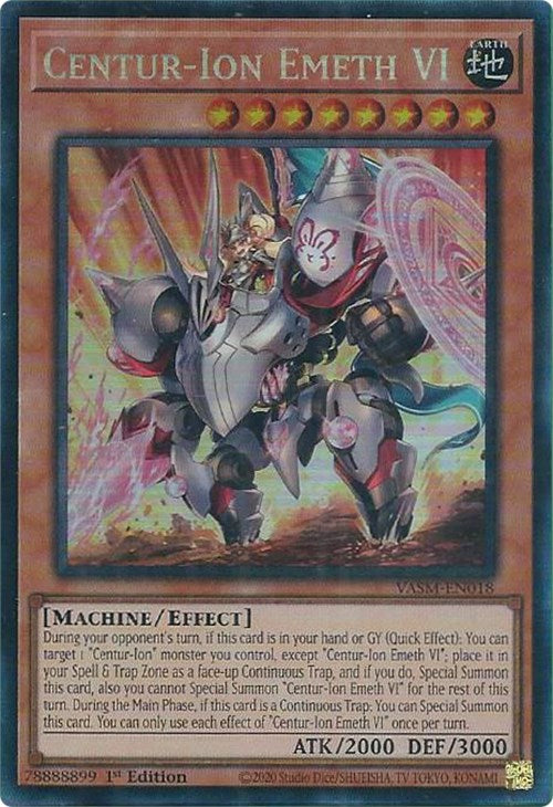 Centur-Ion Emeth VI (CR) [VASM-EN018] Collector's Rare | Amazing Games TCG