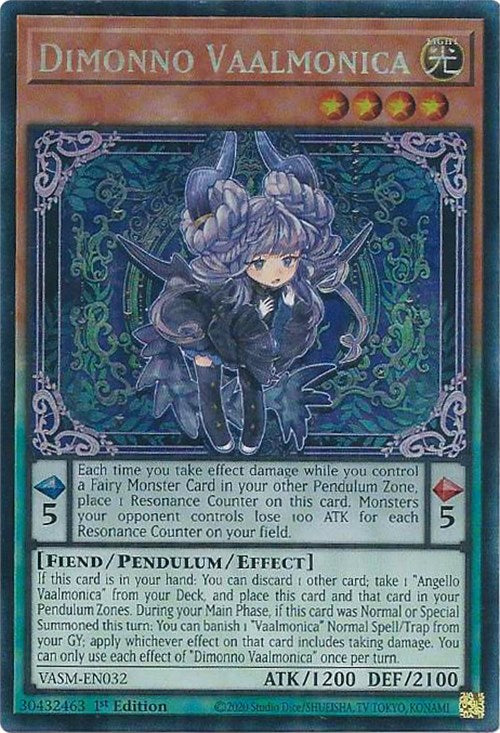 Dimonno Vaalmonica (CR) [VASM-EN032] Collector's Rare | Amazing Games TCG