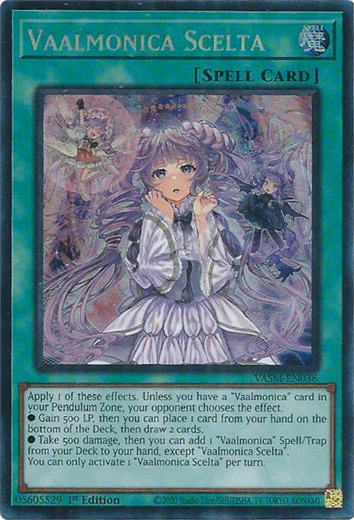 Vaalmonica Scelta (CR) [VASM-EN036] Collector's Rare | Amazing Games TCG