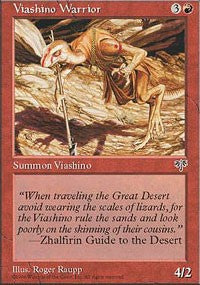 Viashino Warrior [Mirage] | Amazing Games TCG