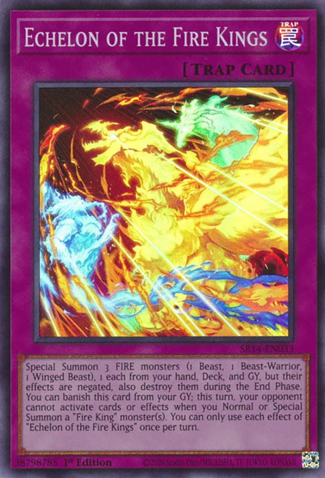 Echelon of the Fire Kings [SR14-EN033] Super Rare | Amazing Games TCG