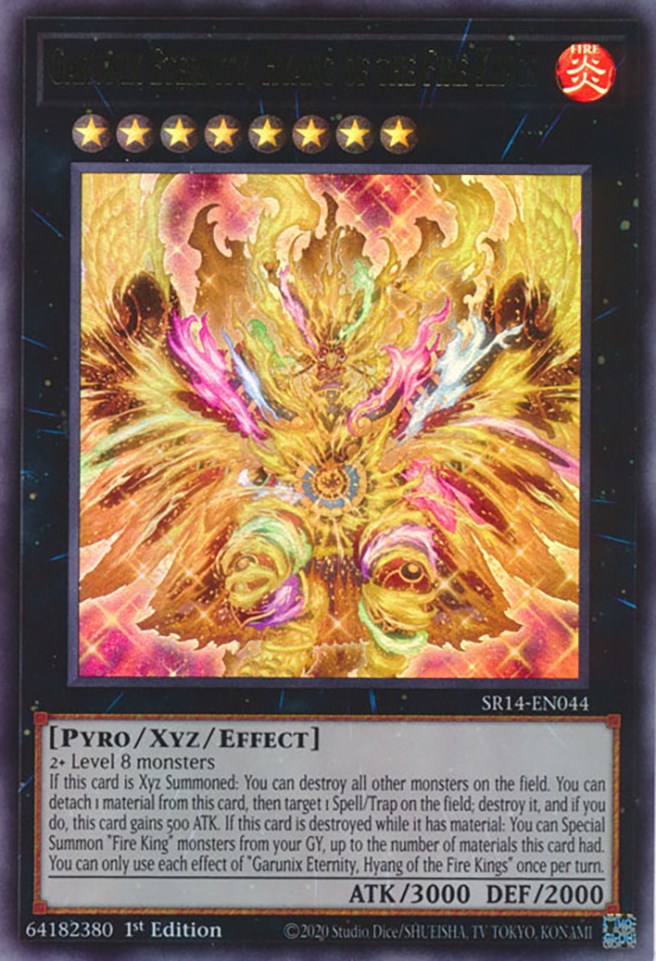 Garunix Eternity, Hyang of the Fire Kings [SR14-EN044] Ultra Rare | Amazing Games TCG