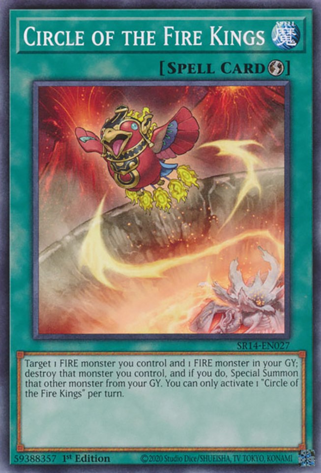 Circle of the Fire Kings [SR14-EN027] Common | Amazing Games TCG