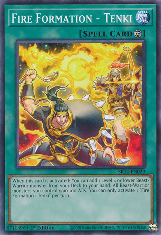 Fire Formation - Tenki [SR14-EN029] Common | Amazing Games TCG