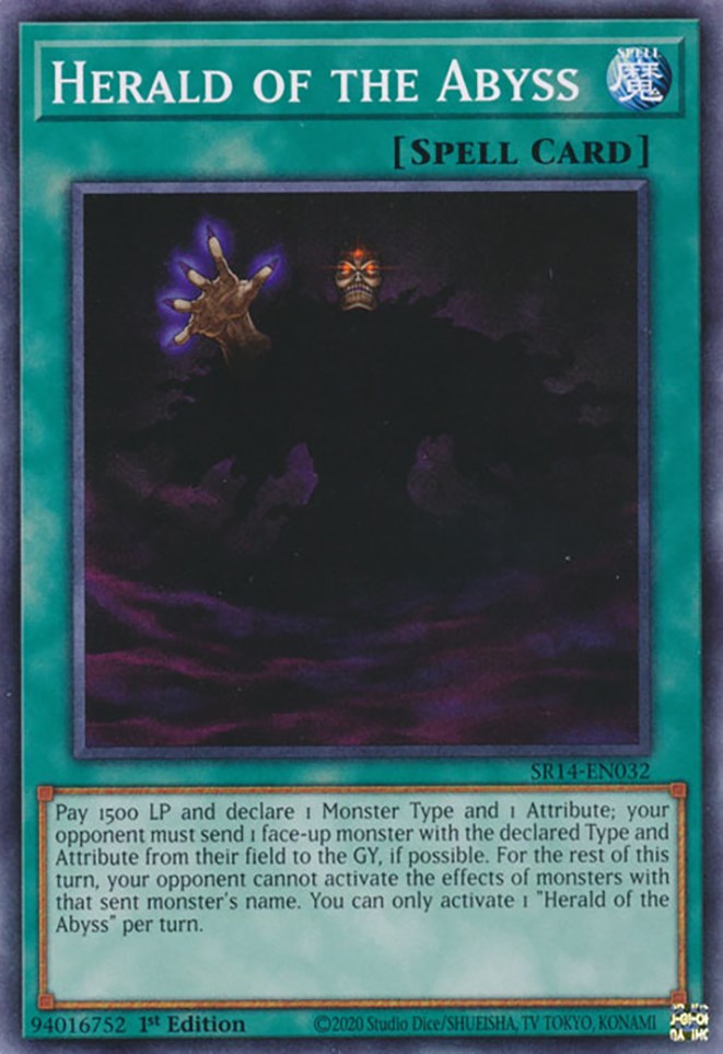 Herald of the Abyss [SR14-EN032] Common | Amazing Games TCG