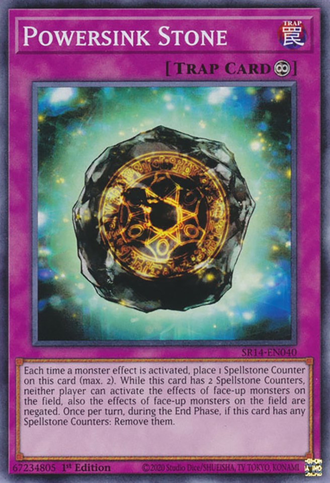 Powersink Stone [SR14-EN040] Common | Amazing Games TCG