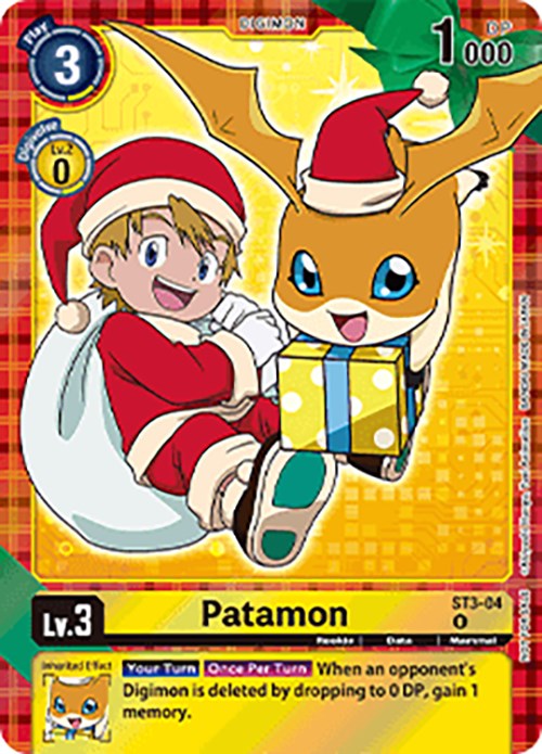 Patamon [ST3-04] (Winter Holiday 2023) [Starter Deck: Heaven's Yellow] | Amazing Games TCG