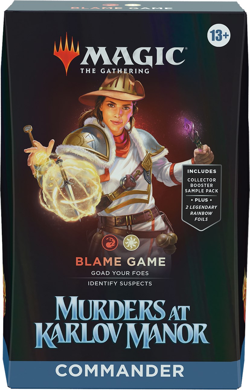 Murders at Karlov Manor - Commander Deck (Blame Game) | Amazing Games TCG