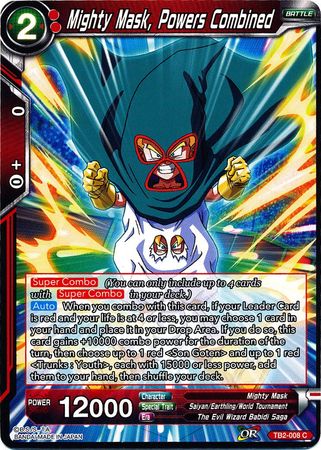 Mighty Mask, Powers Combined [TB2-008] | Amazing Games TCG