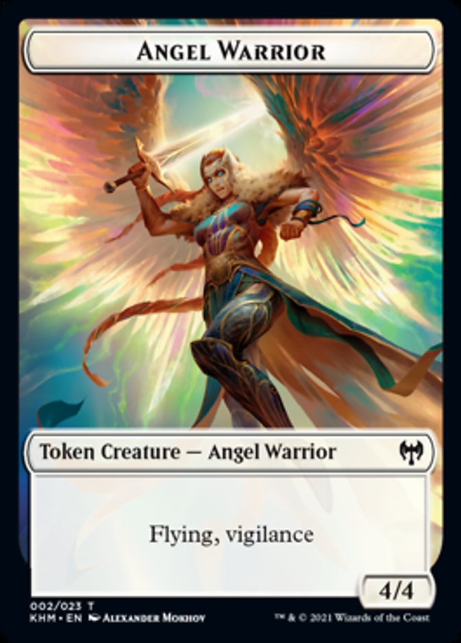 Angel Warrior Token [Kaldheim] | Amazing Games TCG