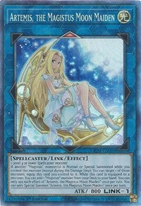 Artemis, the Magistus Moon Maiden (CR) [GEIM-EN008] Collector's Rare | Amazing Games TCG