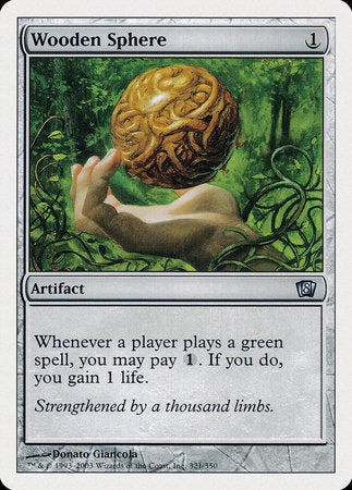 Wooden Sphere [Eighth Edition] | Amazing Games TCG