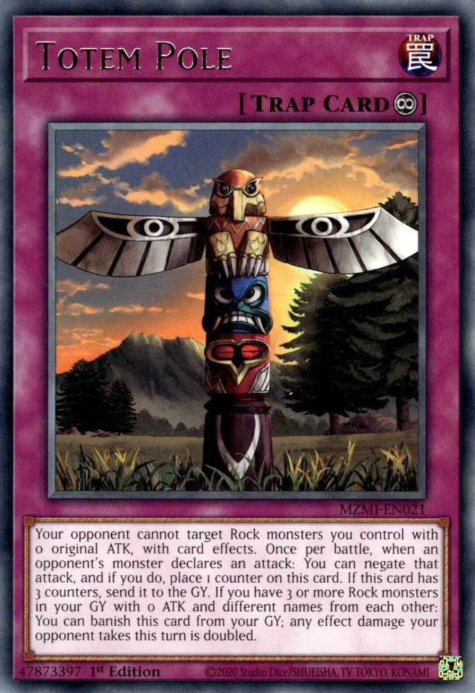 Totem Pole [MZMI-EN021] Rare | Amazing Games TCG