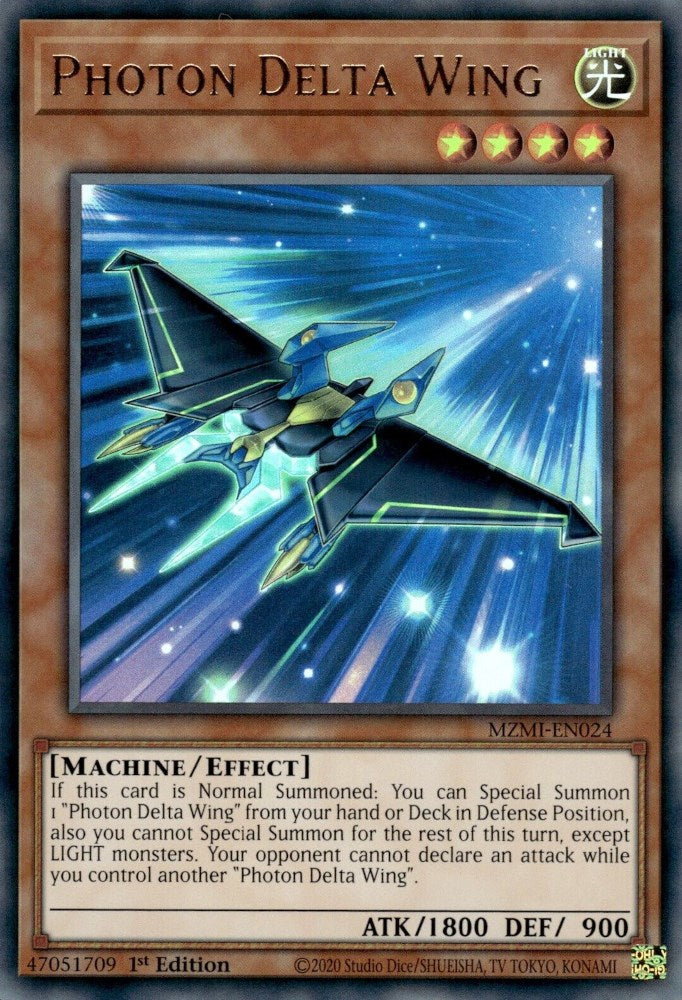 Photon Delta Wing [MZMI-EN024] Ultra Rare | Amazing Games TCG