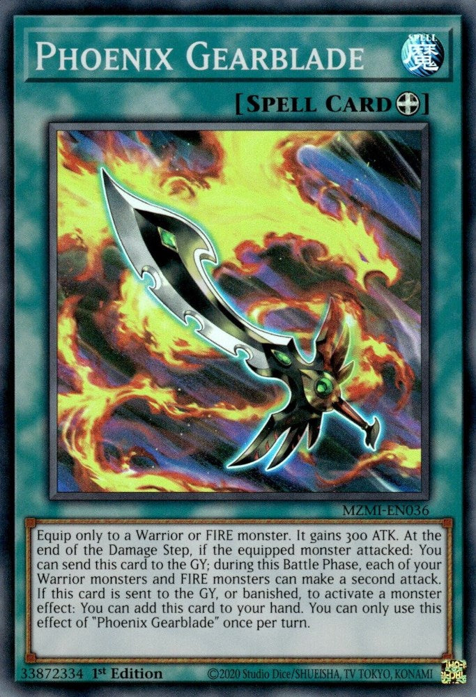 Phoenix Gearblade [MZMI-EN036] Super Rare | Amazing Games TCG