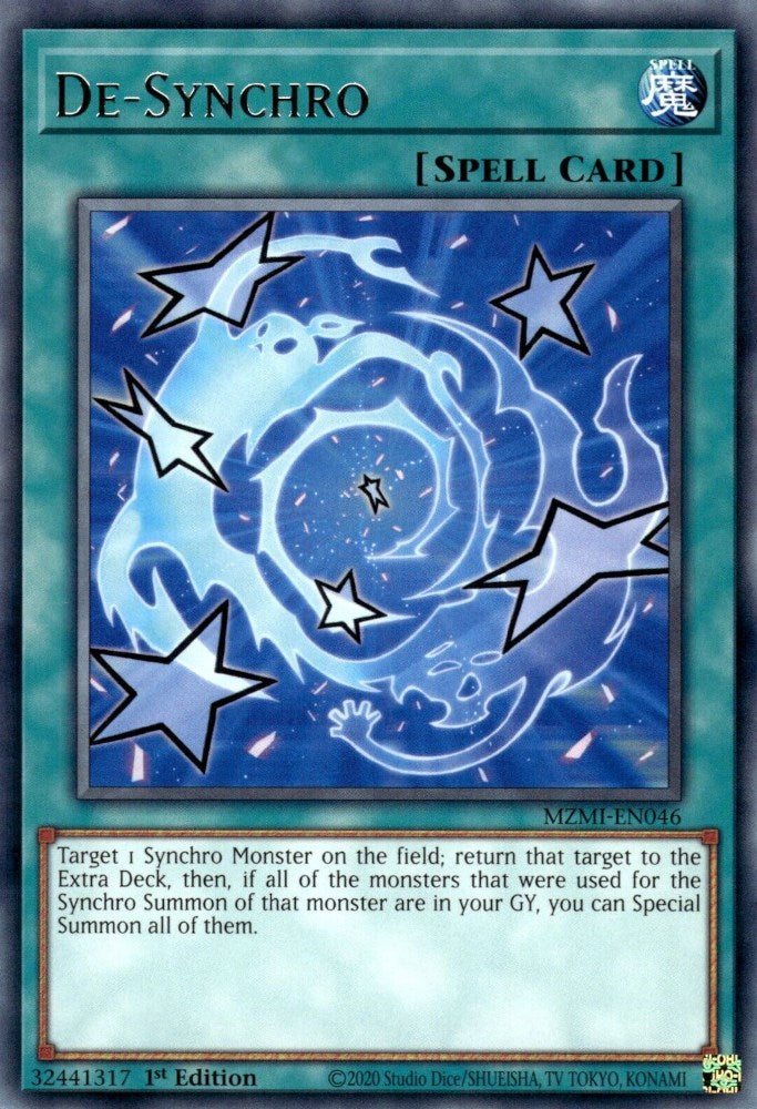 De-Synchro [MZMI-EN046] Rare | Amazing Games TCG