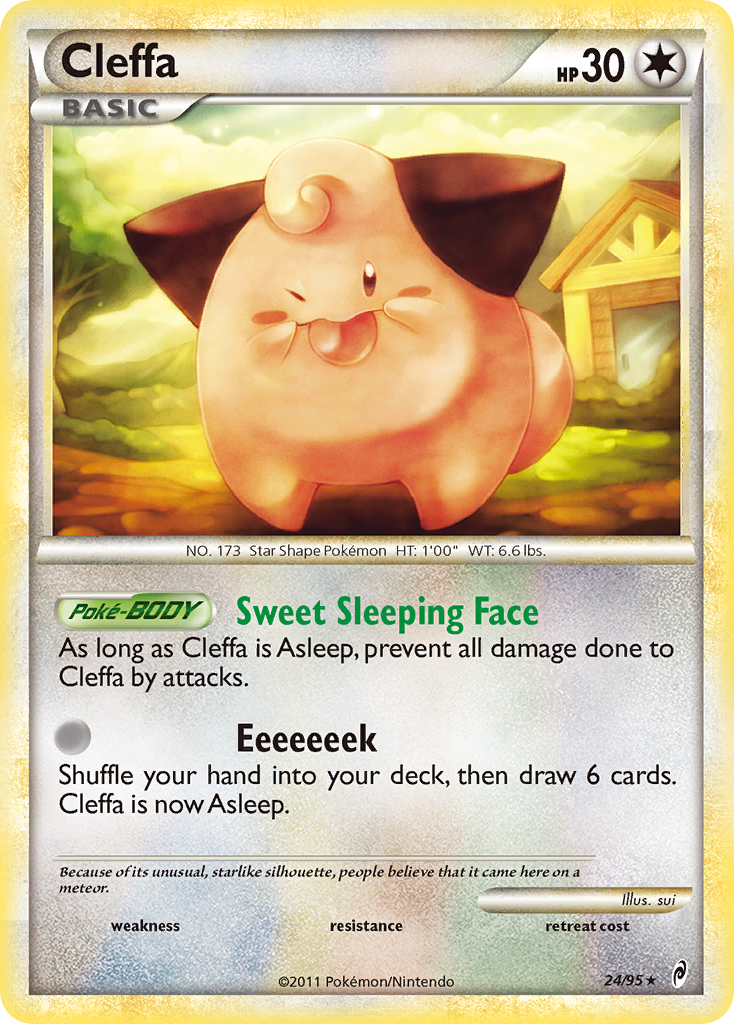 Cleffa (24/95) [HeartGold & SoulSilver: Call of Legends] | Amazing Games TCG