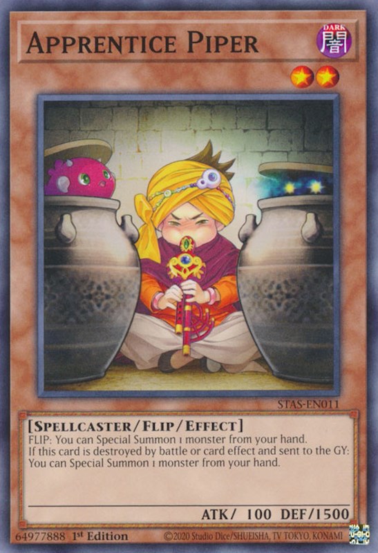 Apprentice Piper [STAS-EN011] Common | Amazing Games TCG