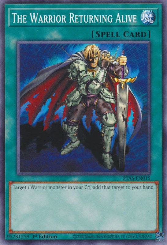 The Warrior Returning Alive [STAS-EN015] Common | Amazing Games TCG