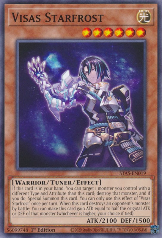 Visas Starfrost [STAS-EN019] Common | Amazing Games TCG