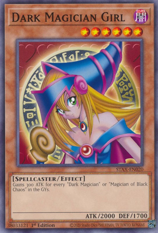 Dark Magician Girl [STAX-EN020] Common | Amazing Games TCG