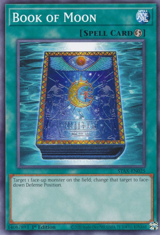 Book of Moon [STAX-EN025] Common | Amazing Games TCG