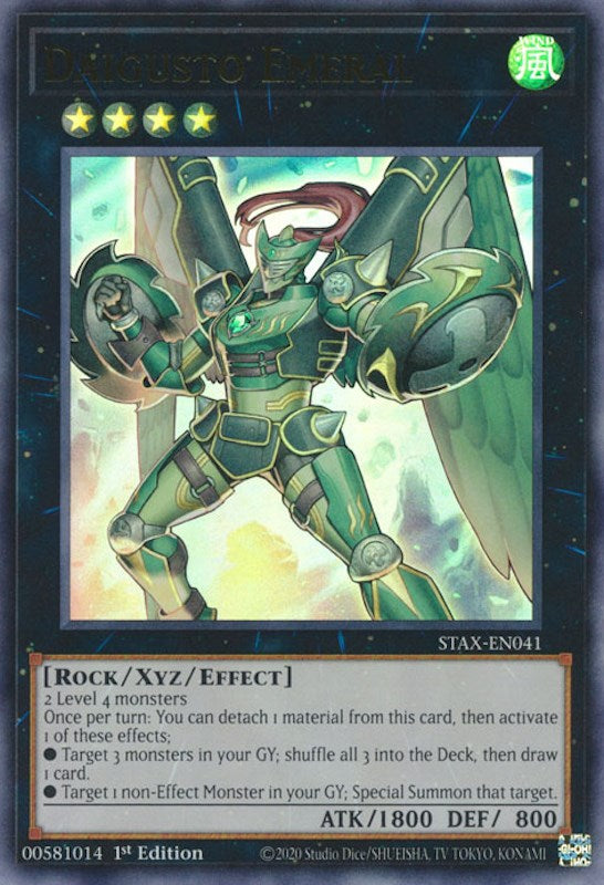 Daigusto Emeral [STAX-EN041] Ultra Rare | Amazing Games TCG